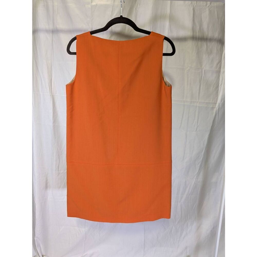 Zara Orange Sleeveless Mini Dress Women's Medium - Picture 2 of 5